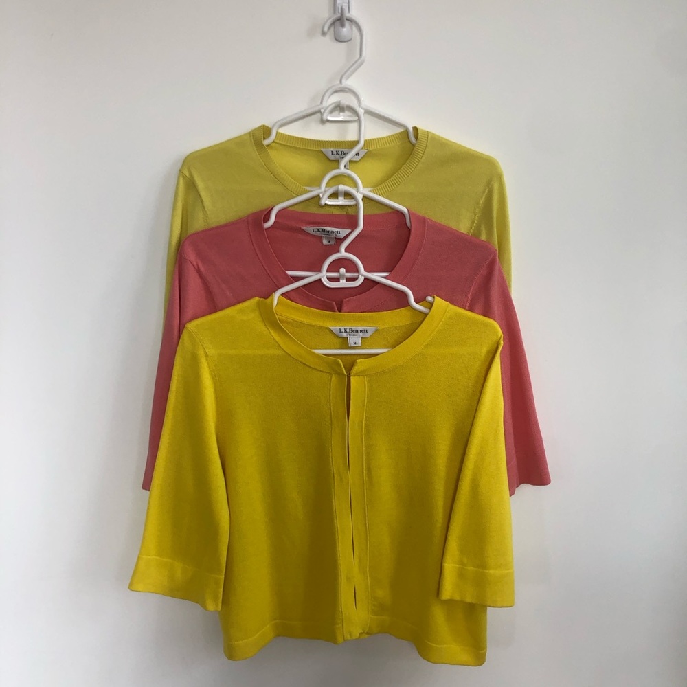 3 FOR 1 L.K. BENNETT SUMMER CARDIGANS